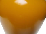 Chinese Peking Glass Imperial Yellow Flower Vase f933S