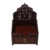 Chinese Rosewood Furniture Offering Shrine Miniature Display Art ws2674S