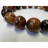 Chinese Huanghuali Rosewood Beads Hand Rosary Praying Bracelet ws2411S