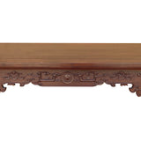 Chinese Ming Style Rosewood Dragon Relief Motif Altar Console Table cs7326S