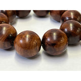 Chinese Huanghuali Rosewood Beads Hand Rosary Praying Bracelet ws2410S