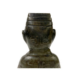 Chinese Oriental Stone Carved Ancient Artistic Man Art Figure ws2744S