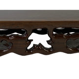 8" Oriental Brown Wood Scroll Rectangular Table Top Stand Display Easel ws2796X