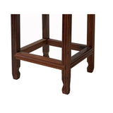 3" Chinese Brown Wood Square Tall Table Top Stand Display Easel ws2914AS