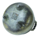 Vintage Chinese Bronze Tripod Incense Burner – Traditional Censer with Twisted Rope Handles ws1224S
