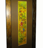 Vintage Hand Embroidery Framed Scenery Wall Decor fs562S