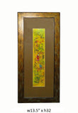 Vintage Hand Embroidery Framed Scenery Wall Decor fs562S