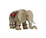 pair ceramic elephant statue