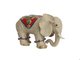 pair ceramic elephant statue