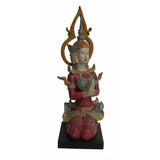 Thai pray lady figure statue