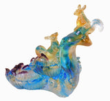 liuli -crystal glass - squirrel 