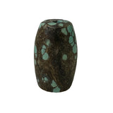 Chinese Handmade Stone Turquoise Pattern Oval Bead Pendant ws2416S