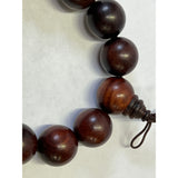 Chinese Zitan Rosewood Beads Hand Rosary Praying Bracelet ws2414S