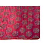 Chinese Oriental Red Silk Fabric Rectangular Long Seat Cushion Pad ws2522S
