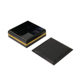 Black Golden Thai Lady Graphic Square Storage Accent Box ws2639S