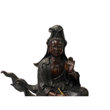 Handmade Fine Heavy Bronze Metal Tara Bodhisattva Kwan Yin Avalokiteśvara Buddha Statue ws1387S