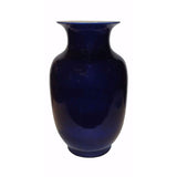  Simple Design Blue Color Porcelain Vase