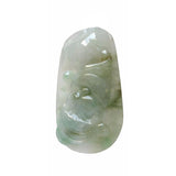  Jade Carved Bat Motif Pendant
