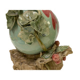 Handmade Light Green Ceramic Artistic Gourd Figure Display Art ws2804S