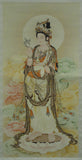 Chinese Kwan Yin scroll painting art