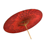 Chinese Handmade Large Round Green Dragon Theme Paper Umbrella Shade cs6974S