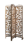 iron gold flower pattern panel