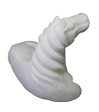Marble horse - Stone horse - White horse