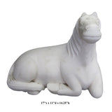 white horse - stone horse - Chinese horse