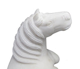 white horse - stone horse - Chinese horse