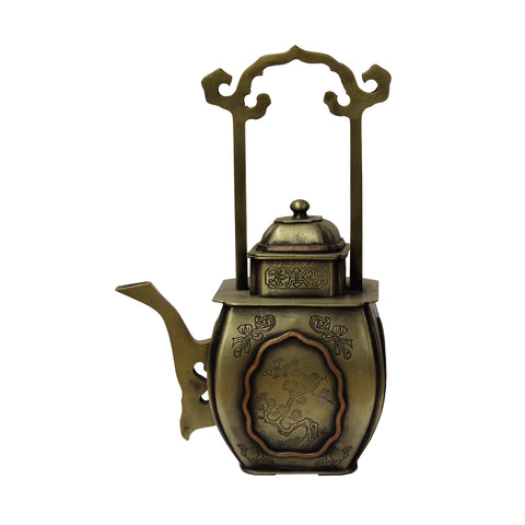 bronze teapot
