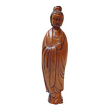 Wood Kwan Yin - Bodhisattva -  goddess of mercy - goddess of compassion