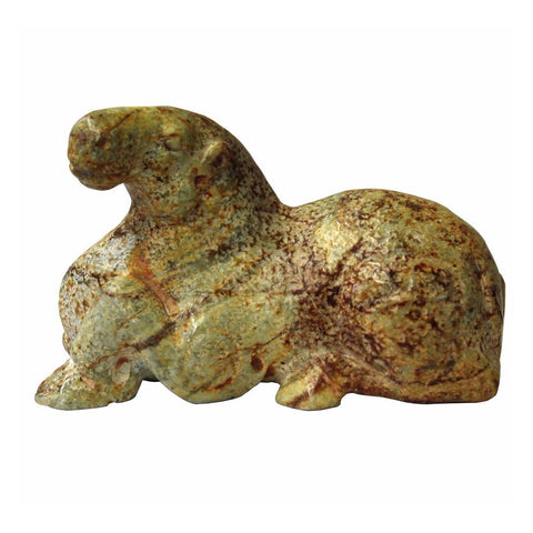 Chinese stone zodiac lamb