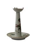 antique oil lamp