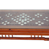 glass top coffee table 