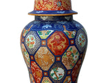 dragon painting vase jar