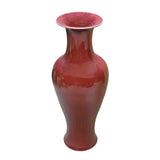 large red vase