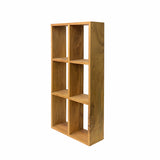 Natural Raw Wood Rectangular Small Curio Display Stand Rack ws1685S
