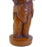 hand carved statue