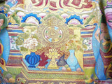 Super Large Size Chinese Shakyamuni Buddha Loom Tapestry Art cs903S