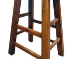 Light Brown Thick Natural Wood Bar Stool s2444S