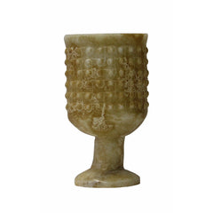 Hand Carved Stone Ancient Chinese Emperor Wine Cup - Moon Light Cup ss748S Hand Carved Stone Ancient Chinese Emperor Wine Cup - Moon Light Cup ss748S