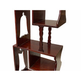 Chinese Brown Stain Rectangular Small Curio Display Stand ws1759S