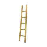 Natural Oriental Bamboo Ladder Shape Display Towel Rack Wall Panel cs7288S