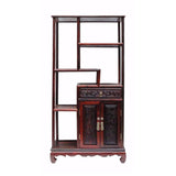 small rosewood multi layer stand cabinet