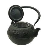 metal teapot