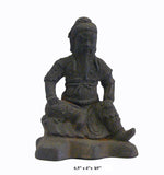 Iron General Guan Kwan Kong Statue 