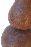 Solid Wood Handmade Chinese Gourd (Hu-Lu) a Good Luck Feng Shui 