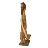 Chinese Cypress Wood Carved Bodhisattva Kwan Yin Tara Statue ws1009S