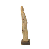 Chinese Cypress Wood Carved Bodhisattva Kwan Yin Tara Statue ws1022S