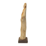 Chinese Cypress Wood Carved Bodhisattva Kwan Yin Tara Statue ws1022S
